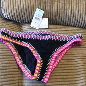Platinum bikini bottoms- brand new